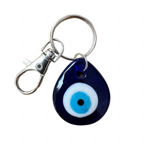 Evil Eye Drop Keychain