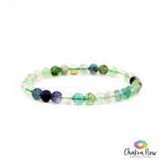 Fluorite 6mm Bracelet