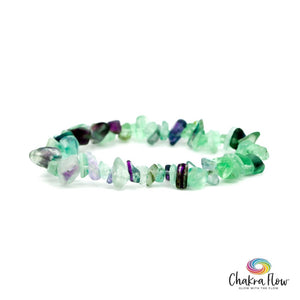 Fluorite Chips Bracelet