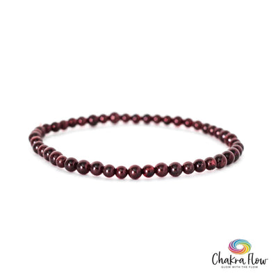 Garnet 4mm Bracelet