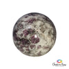 Garnet in Astrophyllite Sphere