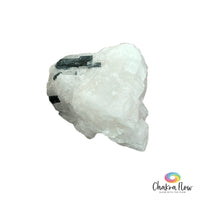 Green Tourmaline in Quartz 