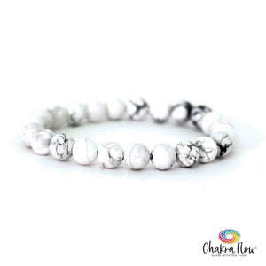 Howlite Bracelet 8mm