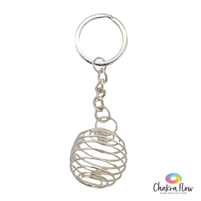 Crystal Cage Keychain