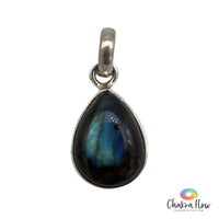 Labradorite Sterling Silver Pendant