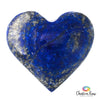 Lapis Lazuli Heart Palm Stone