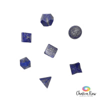 Lapis Lazuli Sacred Geometry Set
