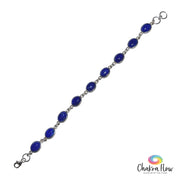 Lapis Lazuli Sterling Silver Bracelet