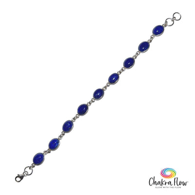Lapis Lazuli Sterling Silver Bracelet