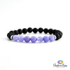 Lava 7 Iolite 8mm Bracelet