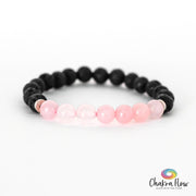 Rose Quartz Diffuser Bracelet 8mm