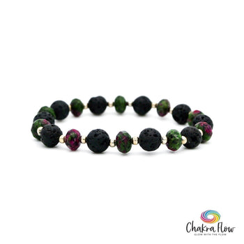 Ruby Zoisite Bracelet