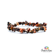 Leopard Skin Jasper Chips Bracelet