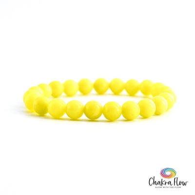 Lemon Jade 8mm Bracelet