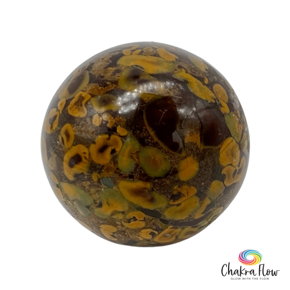 Leopardskin Jasper Sphere