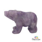 Lepidolite Bear