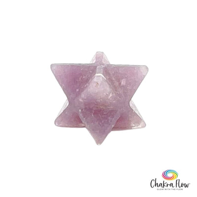 Lepidolite Merkaba