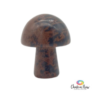 Mahogany Obsidian Mushroom