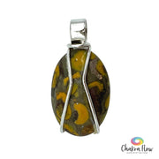 Mariam Jasper Sterling Silver Pendant