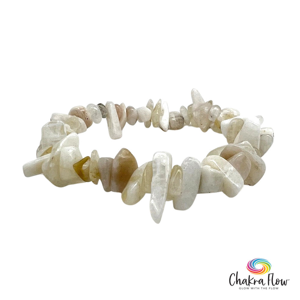 Moonstone Chips Bracelet