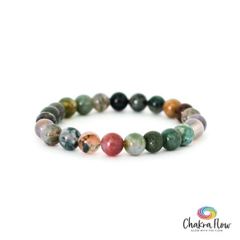 Moss Agate/Fancy Jasper Bracelet