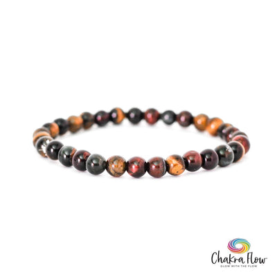 Multi-Tiger Eyes 4mm Bracelet
