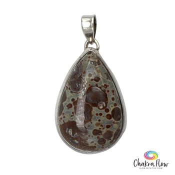 Mushroom Rhyolite Pendant