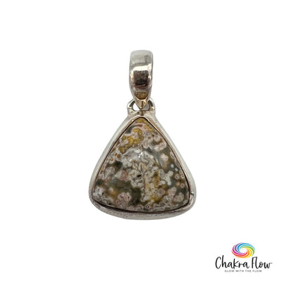 Ocean Jasper Sterling Silver Pendant