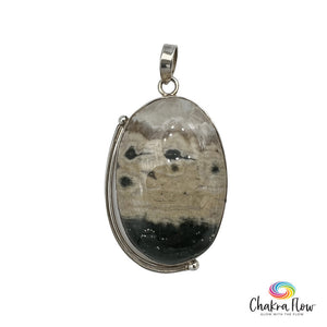 Ocean Jasper Sterling Silver Pendant