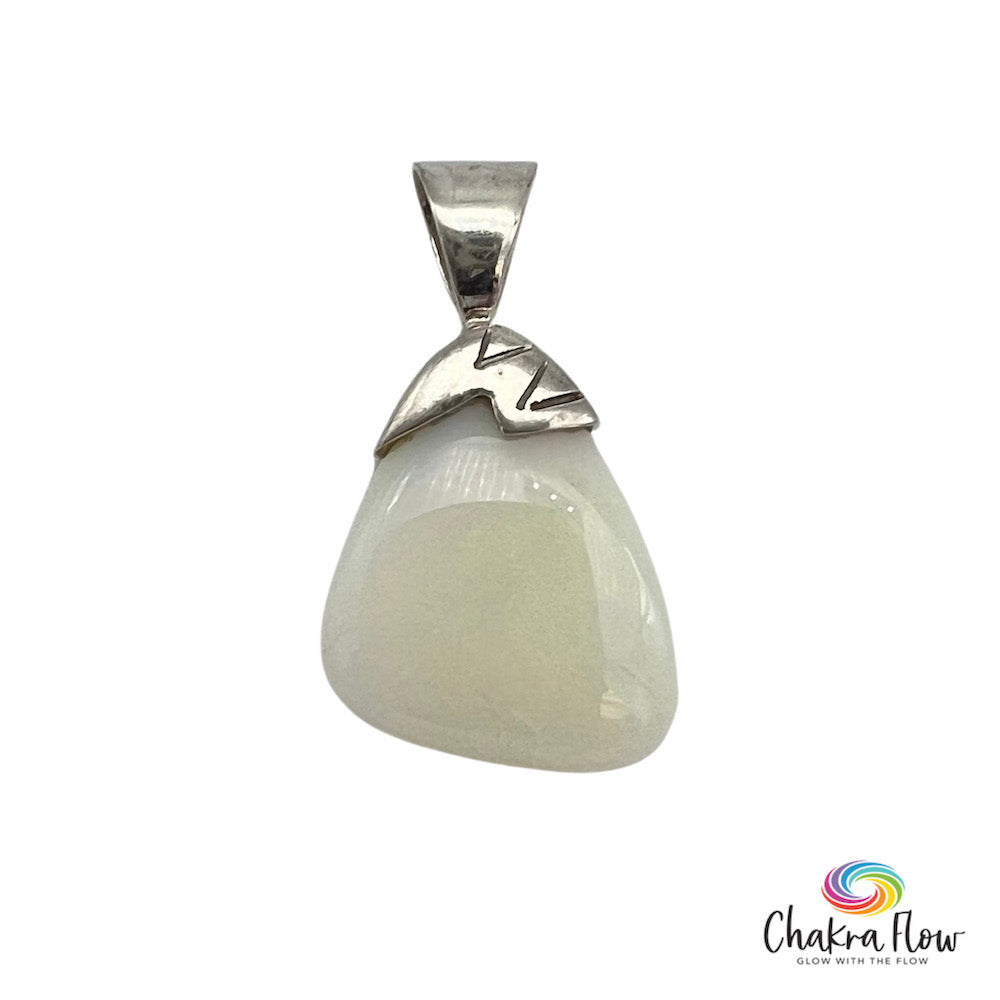 Ethiopian Opal Sterling Silver Pendant