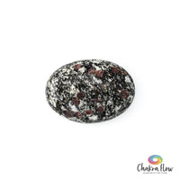 Ruby in Metrix Palm Stone