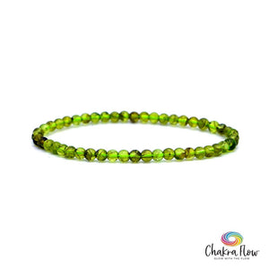 Peridot 4mm Bracelet