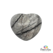 Picasso Jasper Heart Palm Stone