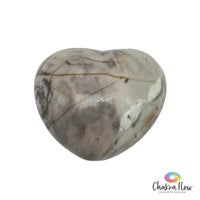 Picasso Jasper Heart Palm Stone