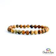 Picture Jasper 6mm Bracelet