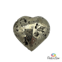 Pyrite Heart Palm Stone