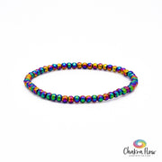 Rainbow Hematite Bracelet