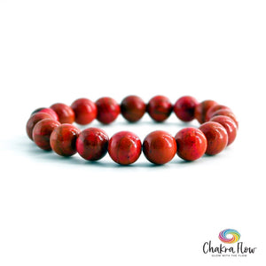 Red Jasper Bracelet 10mm