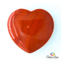 Red Jasper Heart