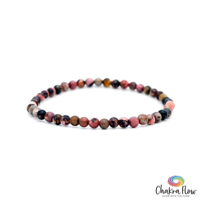 Rhodonite 4mm Bracelet