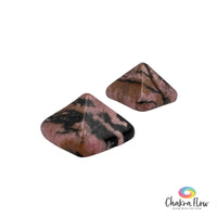 Rhodonite Pyramids