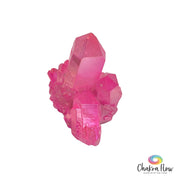 Rose Aura Quartz Cluster