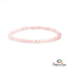 Rose Quartz 4mm Bracelet