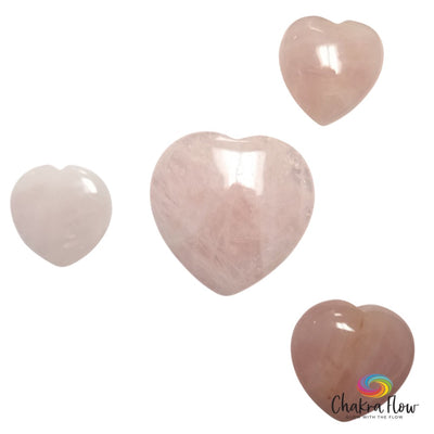 Rose Quartz Hearts