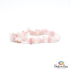 Rose Quartz Chip Bracelet