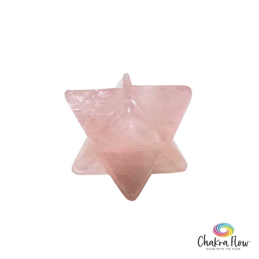 Rose Quartz Merkaba