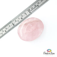Rose Quartz Palm Stone