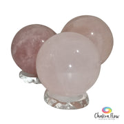 Rose Quartz Spheres