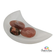 Selenite Moon Bowl