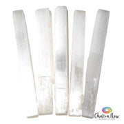 Selenite Rods 12"